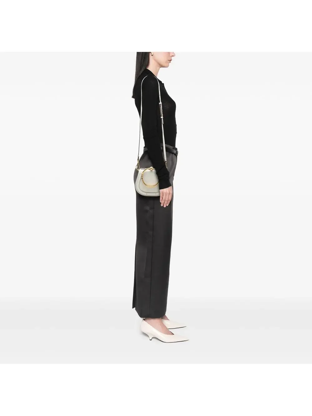 Chloe Nile Crossbody Bag Leather Small #340921C72B